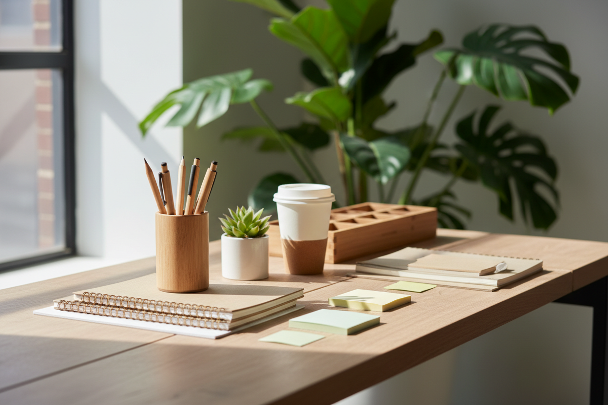Eco-Friendly Office Supplies: How to Work Sustainably