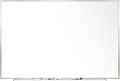 Ghent 4 x 5 Porcelain Magnetic Whiteboard, Aluminum Frame, 1 Marker, 1 Eraser, Made in the USA (M1-45-4)