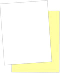"Plain" Collated Color Paper (Not Carbonless) for Laser and Ink Jet Printers (Pack of 500 Sheets 2 Part)