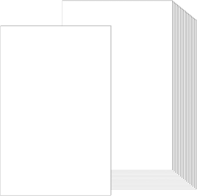 Mepase 500 Sheets Legal Size Cardstock 8.5" X 14" -1 Ream White Paper, 65lb Card Stock Legal Size Printer Paper for Menus Printing, Documents, Programs, Business, Invitations, Diy Cards