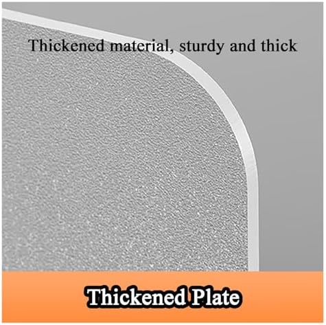Portable Free Standing Desk Privacy Panel - Frosted Acrylic Divider for Home & Office - Ideal Student Test Shield & Workspace Privacy Solution