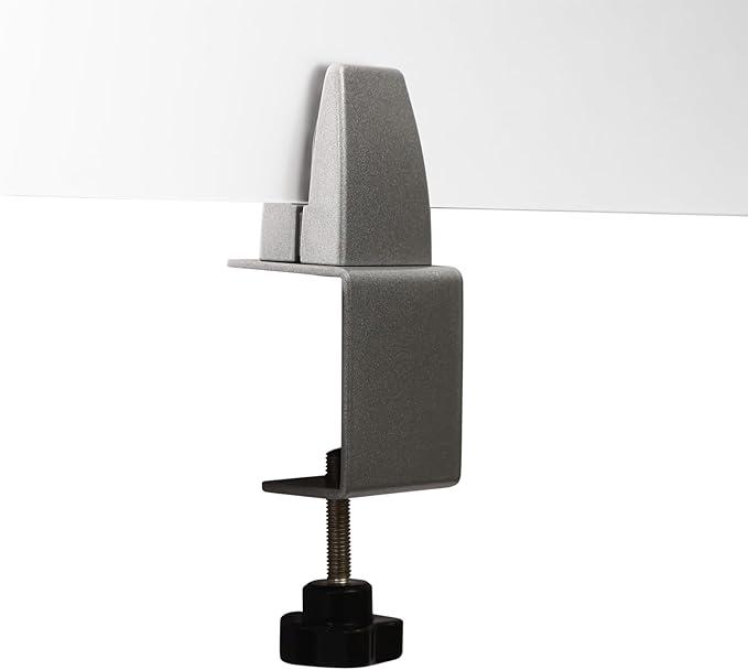 Desk Divider for Students and Desk Privacy Panel, Frosted Acrylic Plexiglass Shield with Clamps for Offices Schools Call Centers, Ideal Cubicle Light Shield - 60”L X22”W