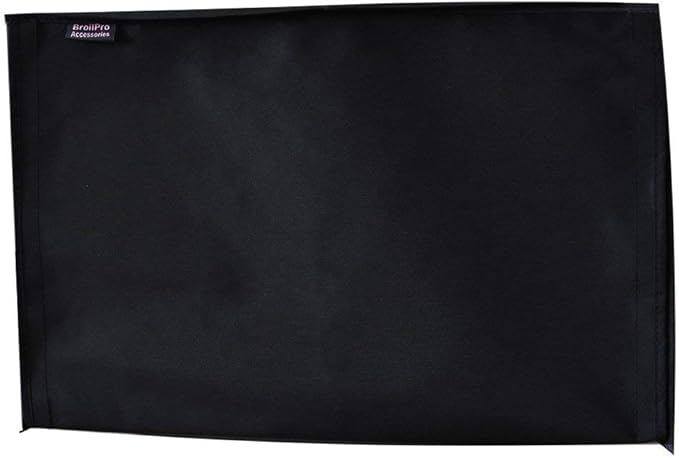 BroilPro Accessories Outdoor 75" -78" TV Set Cover,Scratch Resistant Liner Protect LED Screen Best-Compatible with Standard Mounts and Stands (Black)