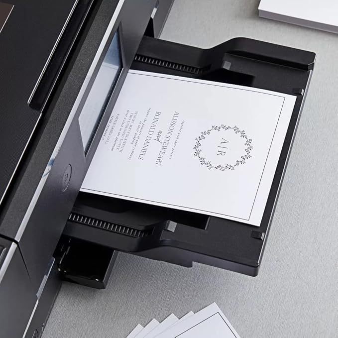 Reskid White Cardstock Thick Paper - Blank Heavy Weight 110 lb Cover Card Stock - 100 Pack (12x18, Inches)