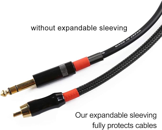 25ft - 1.25 inch PET Expandable Braided Sleeving – Black – Alex Tech Braided Cable Sleeve