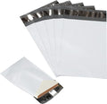 500 Pack Secure Seal White Poly Mailers - 19x24 Safe Shipping Bags - E-Commerce Self Sealing 2 Mil Poly Envelopes for Shipping