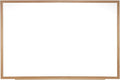 Ghent M1 Porcelain Magnetic Whiteboard, Wood Frame, 4'H x 7' 4" W