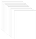 Guakicae 32 Sheets White Cardstock 8.5 x 11 Certificate Paper, 80lb Heavyweight White Card Stock Printer Paper for School Crafting, Menus, Invitations, Greeting Cards, Business Cards