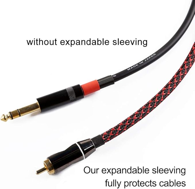 25ft - 1.5 inch PET Expandable Braided Sleeving – Blackbred – Alex Tech Braided Cable Sleeve