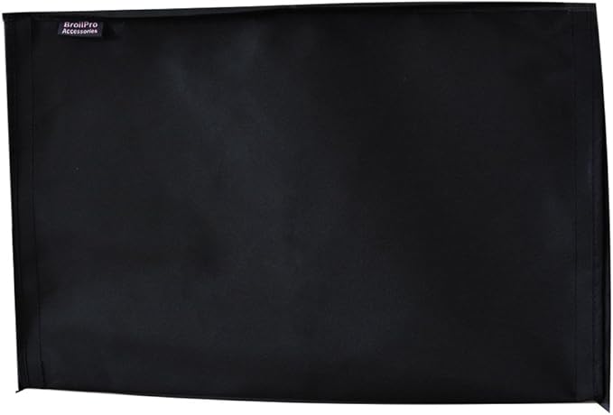 BroilPro Accessories Outdoor 40"-43" TV Set Cover,Scratch Resistant Liner Protect LED Screen Best-Compatible with Standard Mounts and Stands (Black)