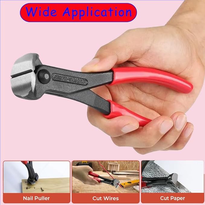 Upholstery Staple Remover Tack Puller Nail Remover Tool Set Nail Puller Plier, Staple Puller, Tack Lifter, Fastener Remover, for Furniture Floor Wall Wooden Case Car Photo Frame (2 pcs)