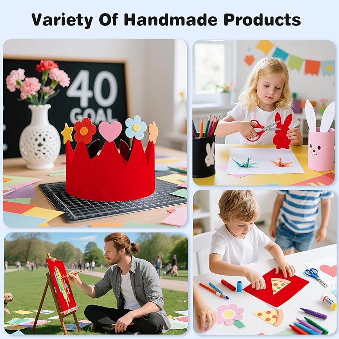 Cardstock 8.5 x 11, Thick Printer Paper 75 lb/200 gsm, 40 Sheets Card Stock Red, Christmas Card Stock, Art CardStock Paper for Invitations, Diy Cards, Business Cards, Menus, Crafts, Drawing etc