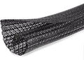 Moxita 10ft - 1/2 inch Cord Protector Cable Sleeve Split Wire Loom Tubing for Power Cord Audio USB Cable, Cord Sleeve Cable Management for TV Computer, Cord Protectors from Pets Chewing, Black