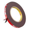 Double Sided Tape, Heavy Duty Mounting Tape Waterproof Foam Tape, 32FT Length, 0.39IN Width for LED Strip Lights, Home/ Office Decor, Made of 3M VHB Tape