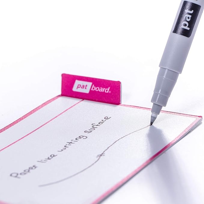 PATboard Scrum Board and Kanban Board - 16 Task Cards Medium - with nanocups® for Glass - Mint Green