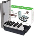 MyLifeUNIT Business Card Holder, 2.2" x 3.5" Index Card Organizer with Dividers and Index Tabs, Capacity: 500 Cards