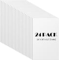 Elcoho 24 Pack White Foam Board, 24 x 36 Inch Acid-Free Foam Core Board, 5mm Thick Double Sided White Poster Boards for Presentation Art Display Office School Projects Crafting Sign Making
