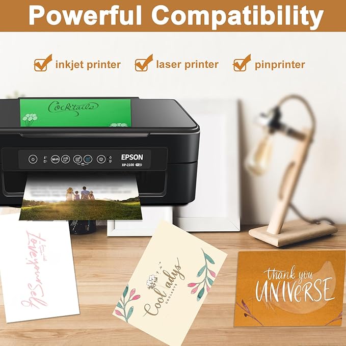 Silunkia 40 Sheets Gold Shimmer Cardstock 8.5 x 11 Certificate Paper, 75lb Craft Paper Card Stock for Cards Making, Birthday Decorations, Wedding Invitations, Greeting Cards
