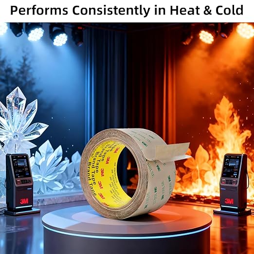 3M 300LSE Double Sided Tape 0.39" x 36 Ft, Clear Mounting Tape for Scrapbook, Heavy Duty Adhesive Tape Electronics, Laptop & Phone Repairs, Arts, Crafts, Leather Work, Card Making – 1 Pack