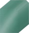 Silunkia 40 Sheets Christmas Green Shimmer Cardstock 8.5 x 11 Scrapbook Paper, 75lb Dark Green Card Stock Crafts Paper for DIY Cards, Thanksgiving Cards, Invitations, Anniversary Card