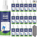 Dansib 16 Pack Whiteboard Cleaner Spray 8.5oz Dry Erase Board Cleaner with 8 Cloths Non Toxic Dry Erase Cleaner Removes Stubborn Marks from Whiteboards