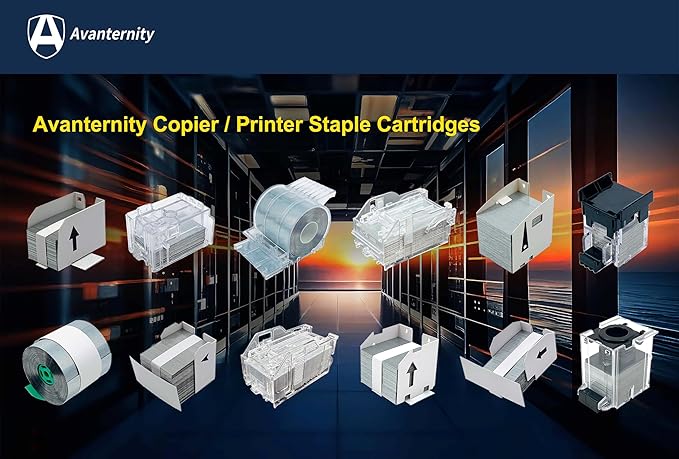 Avanternity's Staple Refills, Compatible with Lexmark 11K3188 Staple Cartridges (Pack of 2 Boxes)
