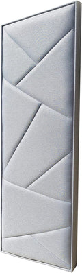 Tönnen Sublime Acoustic Panel | Professional Sound Absorbing Panel | Decorative Soundproof Panel | Acoustic Wall Panel (38x15x2 in - 1 piece - Gray)