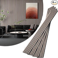 VallisCo 4-Piece Wood Slat Acoustic Panels for Stylish Interior Decor & Noise Reduction - 94.5" x 7.87" 3D Solid Wood Wall Panels for Ceiling and Wall, Covers 20.66 Sq Ft, Light Brown