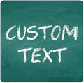 Custom Sign, Custom Street Sign, 11 Font Colors, 13 Font Styles, 4 Hole Options, 22 Sizes, 18x18 Inches, Rust Free DiBound, Fade Resistant, Made in USA by My Sign Center (Chalkboard Green)