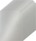 Silunkia 100 Sheets Silver Shimmer Cardstock 8.5 x 11 Crafts Paper, 200gsm/75lb Heavyweight Glossy Paper Card Stock for Office Printing, Business Cards, Wedding Invitations, Anniversary Card